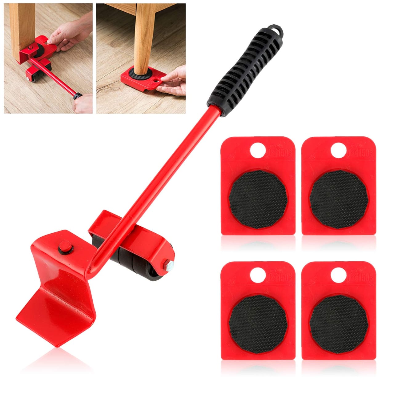 Furniture Easy Moving Tool Set Heavy Furniture Moving & Lifting System