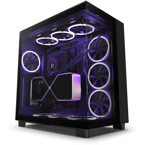 NZXT H9 Elite Premium Dual-Chamber Mid-Tower Airflow Casing - GoinMart